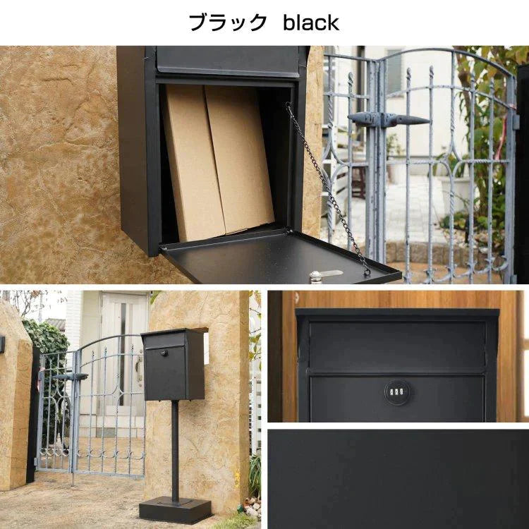 【送料無料】 郵便ポスト 「アイボリー」 置き型 訳あり おしゃれ 郵便受け 置き型ポスト スタンドポスト ポストスタンド メールボックス 郵便受けポスト ポスト おしゃれ sg082-iv