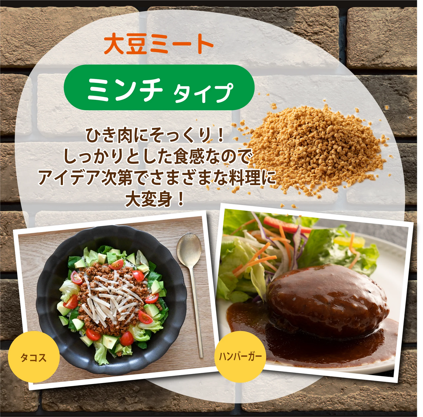 雑穀 雑穀米 国産 大豆ミート(ミンチ) 500g 送料無料
