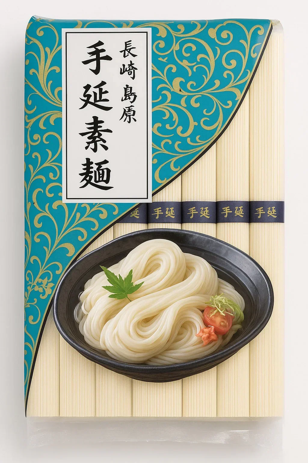 長崎 島原 手延素麺 そうめん 1kg （20束）国産 (そうめん) ※