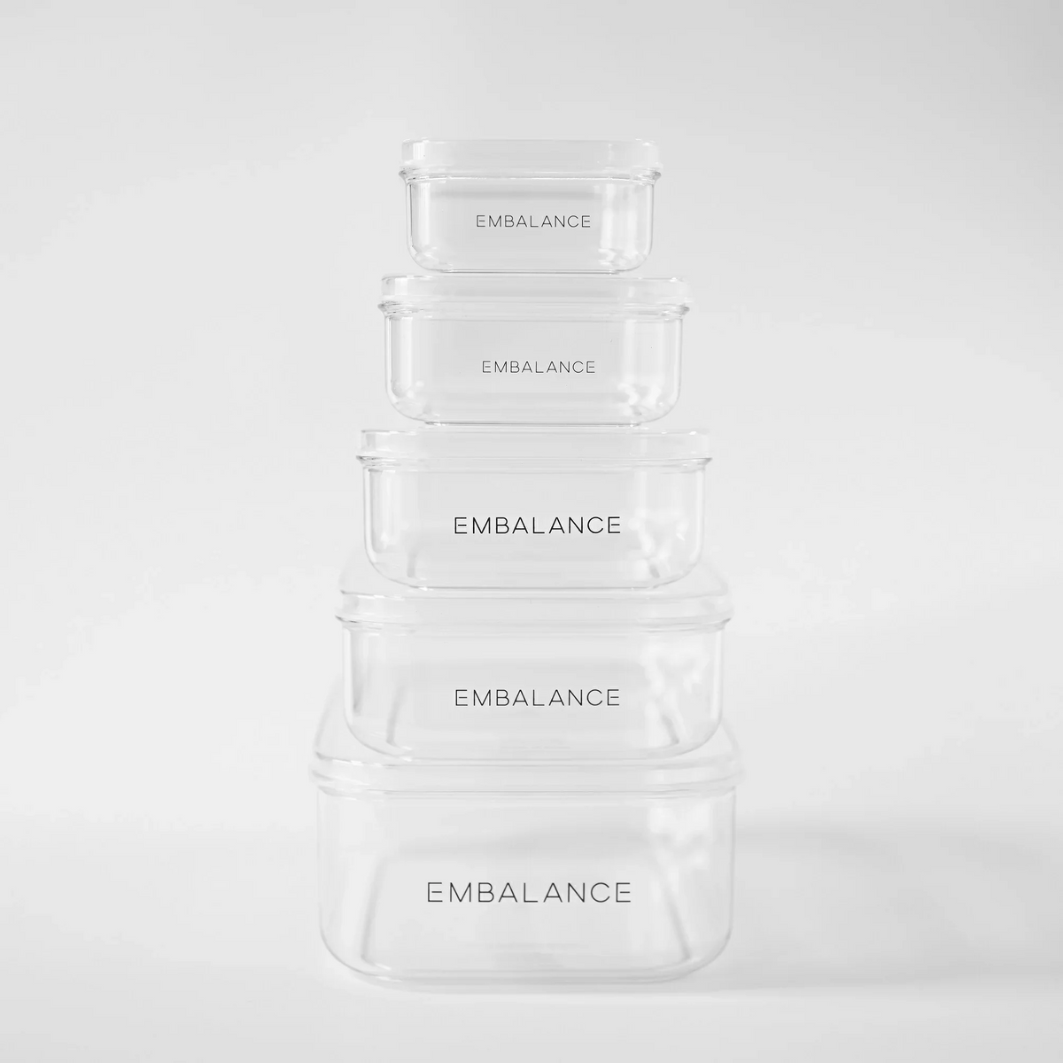 エンバランス クリアコンテナ XL 2200ml 1個 角型 鮮度保持容器 EMBALANCE CLEAR CONTAINER