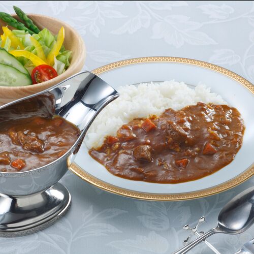 岡山 桃太郎カレー 甘口&中辛セット (甘口180ｇ×3、中辛200ｇ×3)