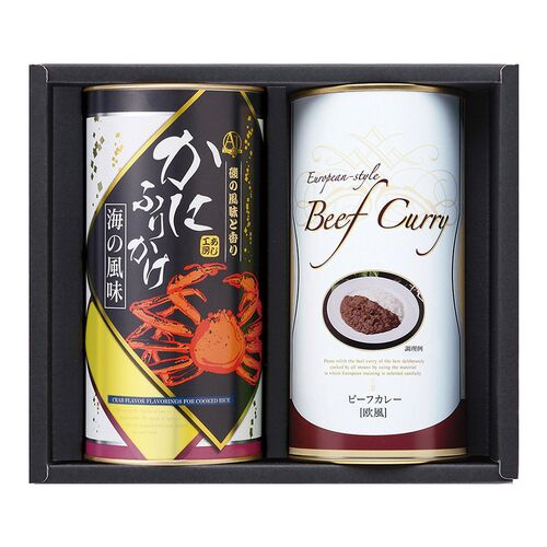 味工房 特選ギフト （かにふりかけ、欧風ビーフカレー） 詰め合わせ