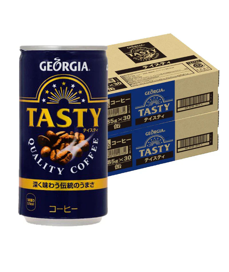 【送料無料】ジョージア テイスティ 185ml×2ケース/60本