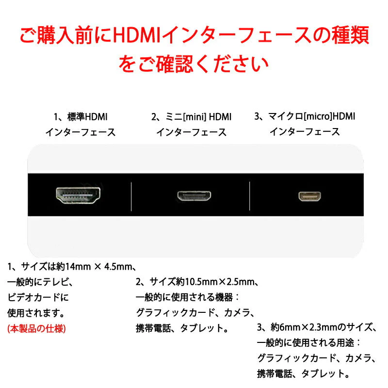 HDMI端子対応 延長コネクター メス⇔メス 1080P対応 映像接続用 変換アダプタ