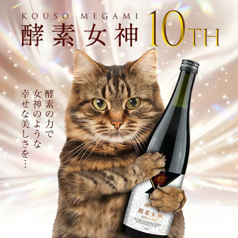 『酵素女神ブリリアントゴールド（酵素ドリンク・単品）』 酵素ドリンク 酵素ダイエット ダイエット ファスティング 置き換えダイエット 断食 美容 健康 食物繊維 スーパーフード 国産