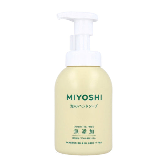 ミヨシ石鹸 無添加せっけん 泡のハンドソープ 本体350ml 10本