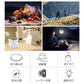 LEDソーラーランタン 「四角形 昼白色」 ライト  折りたたみ式 ソーラーパネル 白昼色 電球色 防水 充電式 コンパクト アウトドア 太陽光 コードレス 軽い 防塵 安心 安全 停電 災害 防災対策 オレンジ ホワイト 暖色 寒色 sl058