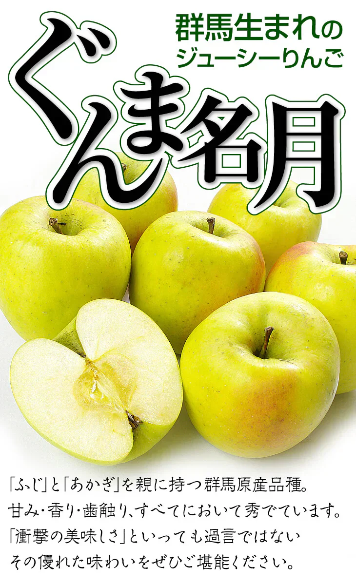 りんご 5kg  ぐんま名月 青森産【2025年1月中旬より発送】
