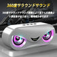 Bluetooth スピーカー デュアルドライバー/ワイヤレススピーカー/内蔵マイク搭載　大容量充電電池AH　高音質 大音量　iPhone & Android対応 w127D(シルバー)