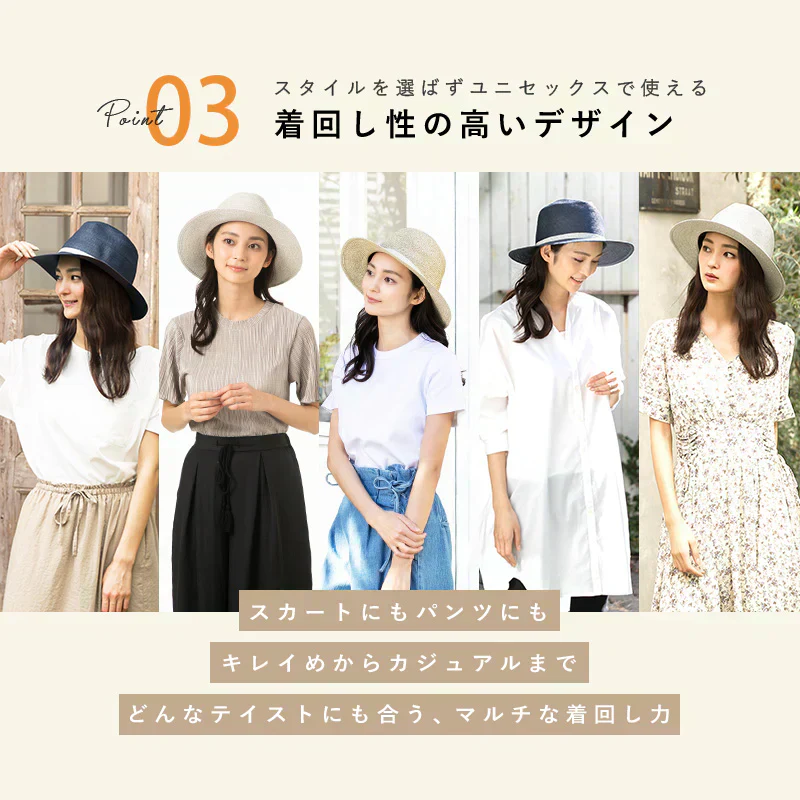 【フリー56-60cm-ライトグレー】【商品名：12DA中折れHAT】