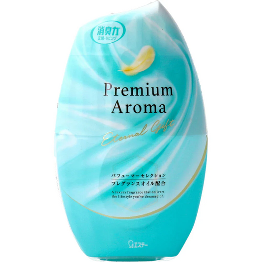 エステー お部屋の消臭力 玄関／リビング用 PremiumAroma エターナルギフト フローラルフルーティーの香り 400mL X6個