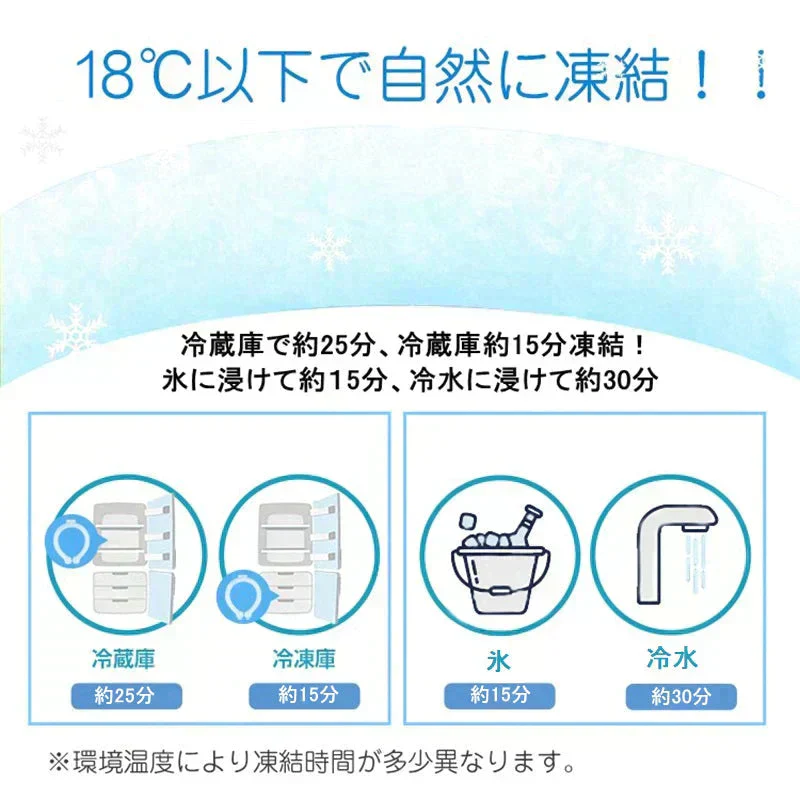 【大人 ピンク】ネッククーラー 即冷却 クールリング アイスリング 18℃ 自然凍結 1個 スマートアイス ネックバンド 温度でひんやりキープ 繰り返し 暑さ対策 スマートアイス 冷却グッズ 首 冷却 電池なし
