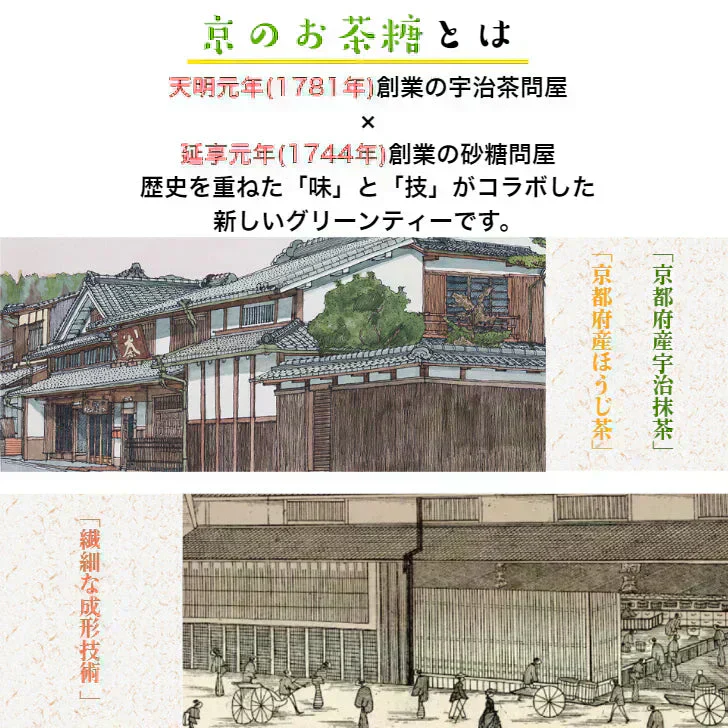 京のお茶糖 -宇治ほうじ茶-2g×20枚入り 人気 かわいい リーフ 砂糖 シュガー ラテ ほうじ茶ラテ 水で溶ける 送料無料 ポスト投函 宗新
