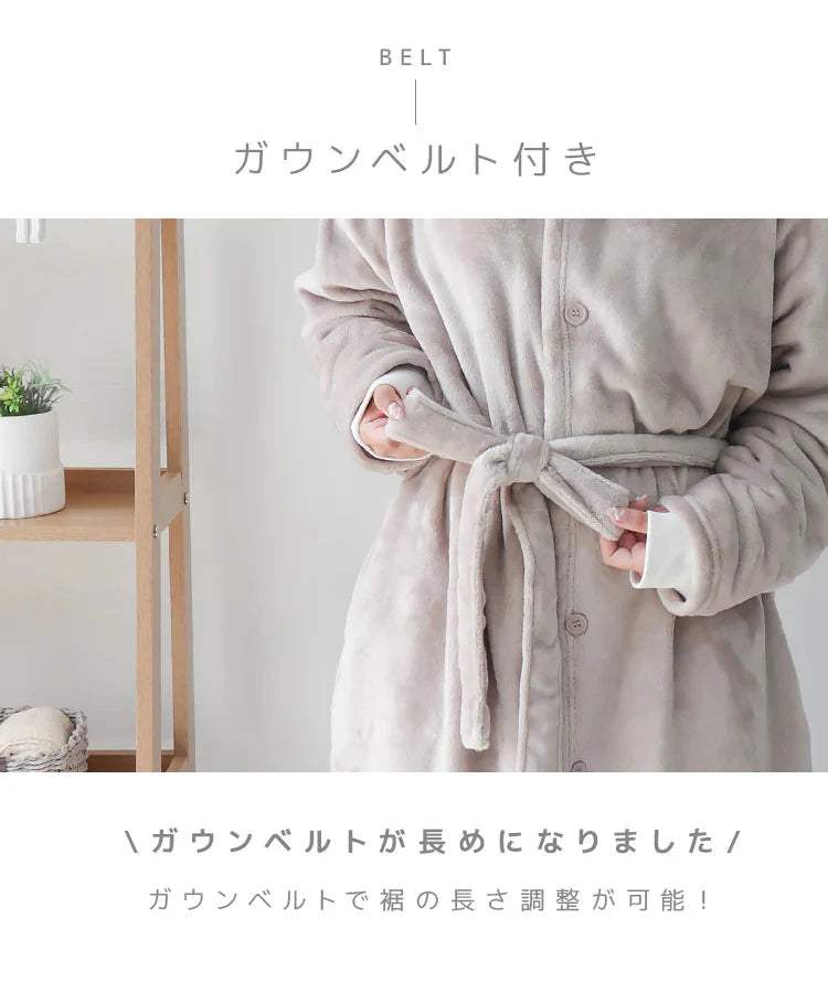【Mサイズロング】【ネイビーブルー】着る毛布 ルームウェア フード付き M L 毛布 あったかグッズ ルームウェア 冬 もこもこ パジャマ レディース かわいい メンズ ロング ショート マタニティ ナイトウェア ブランケット 部屋着 おしゃれ 可愛い 秋冬