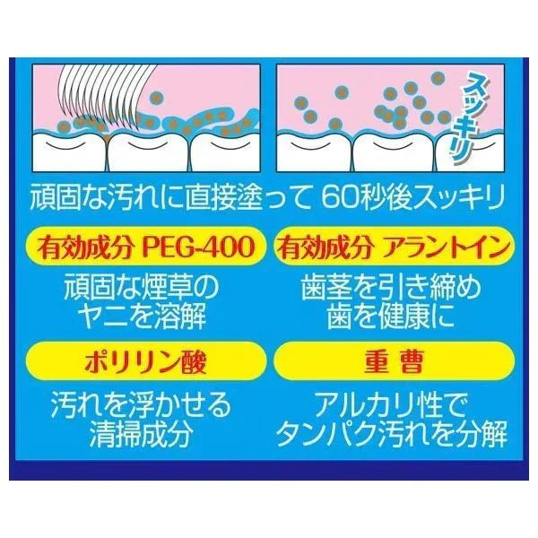 薬用重曹ステインプロ　ホワイトニングレーザー 白い歯 重曹 薬用 美容液 研磨剤不使用 ピンポイント ヤニ汚れ 黄ばみ 黒ずみ 着色 ステイン 歯のホワイトニング 歯の黄ばみ くすみ タバコのヤニ ワイン コーヒーのステイン ポリリン酸 重曹 アラントイン