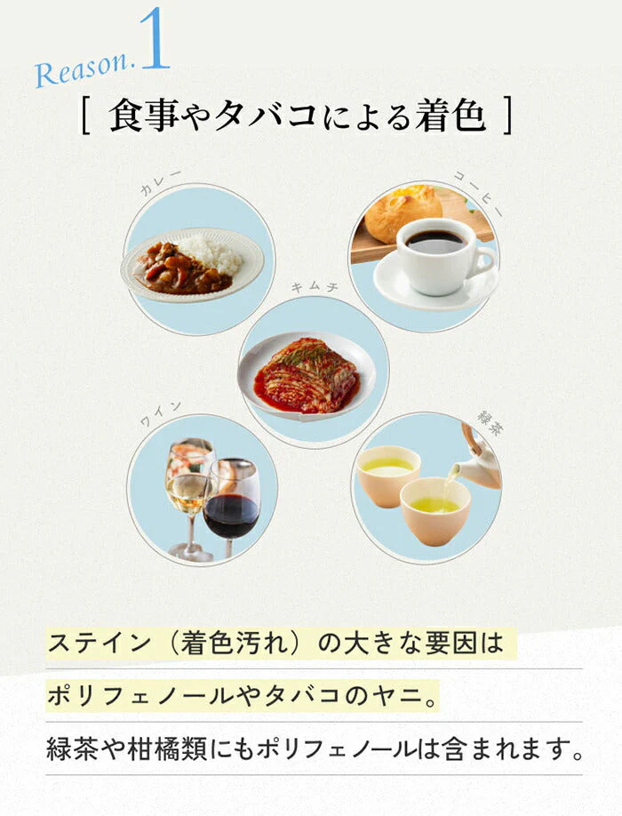歯 ホワイトニング ペン 歯を白くする方法 マニキュア パールホワイト トゥースグロス