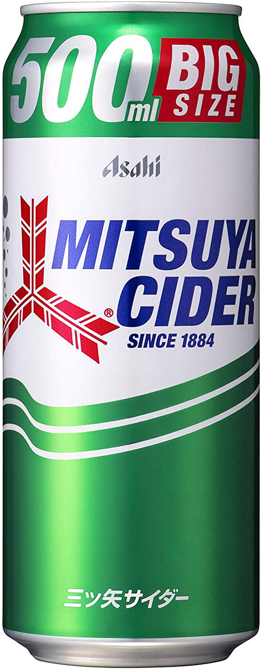【送料無料】アサヒ飲料 三ツ矢サイダー 缶 500ml×24本