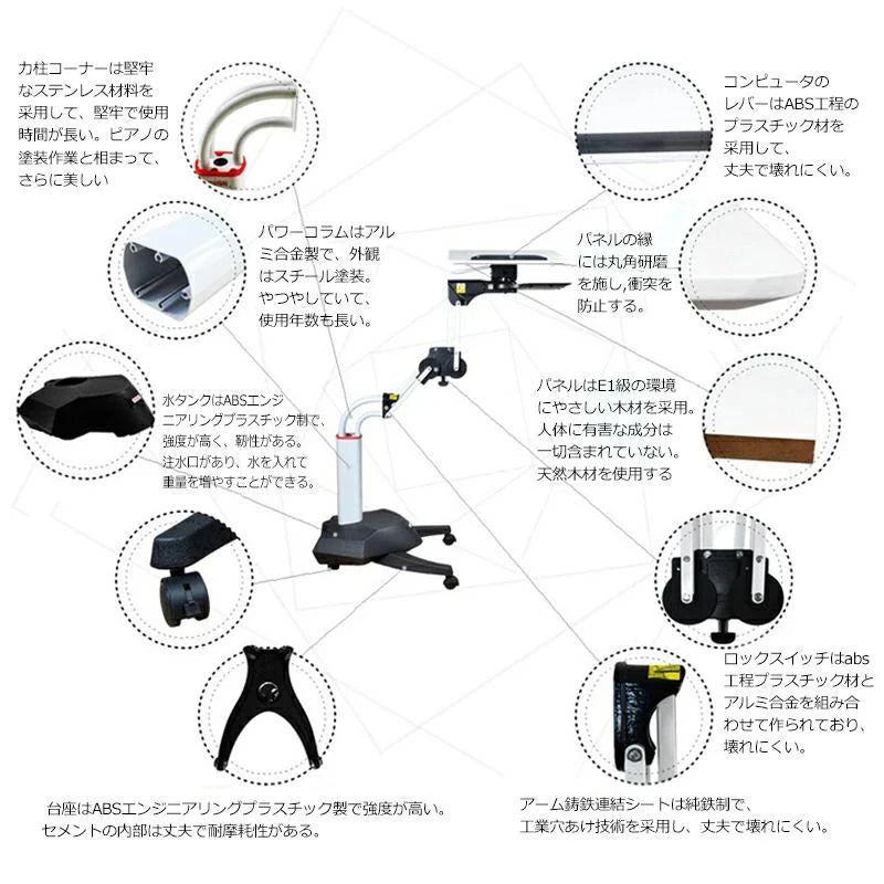即納 ノートパソコンスタンド ノートパソコンデスク 多機能ノートパソコンデスク パソコンデスク 勉強机 在宅勤務 ワンタッチで調節できる 超便利 360度回転