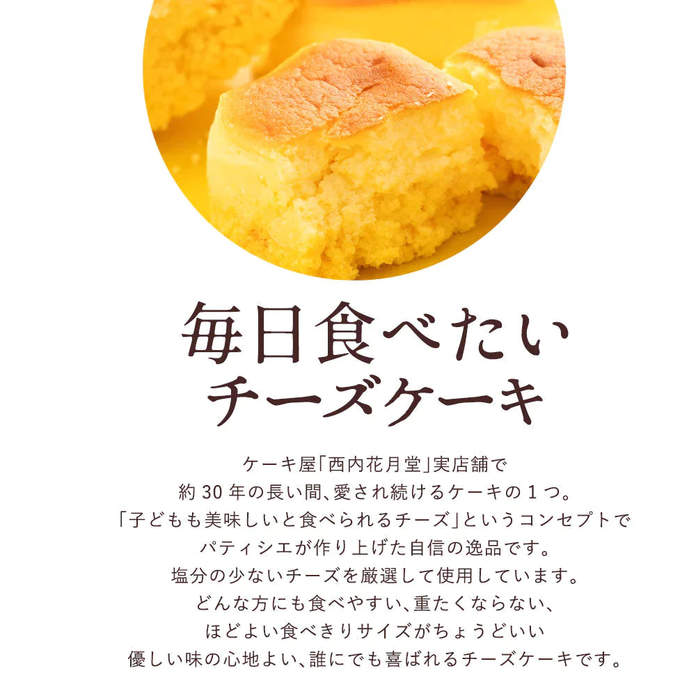 チーズケーキ よろこびのチーズケーキ 22個セット 西内花月堂 スイーツ お菓子 ケーキ 洋菓子 スフレチーズケーキ 小判型 お取り寄せ スイーツ お菓子