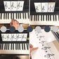 おんぷシールカード