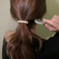 バレッタ 2個セット 金色銀色1個ずつ入 セミサークル形 ヘアアクセサリー キラキラ まとめ髪 ヘアクリップ 韓流 ファッション 結婚式 成人式 ポイント消耗