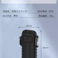 ライター 直線ビーム着火 青炎 IP56防水 強力な炎 防風 強力な青炎 防風ガスライター ガス注入可能 耐久性抜群 s101B(オレンジ)
