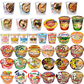 【カップ麺Re】マルちゃん 日清食品 サッポロ一番 明星食品 エースコック ブタメン ミニカップ麺に味噌汁も入ったコラボ 30種セット 関東圏送料無料