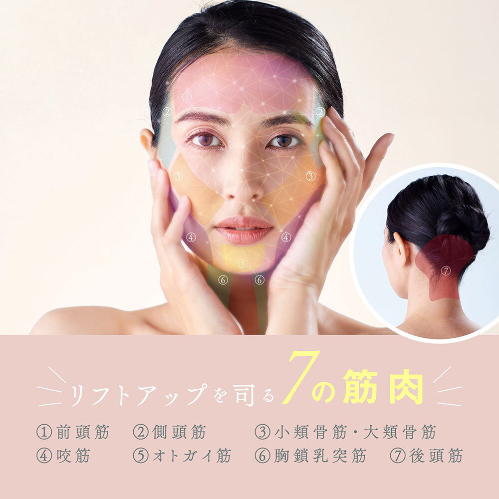 WAVEWAVE スカルプブラシプロ/EMS(低周波)で頭筋を刺激・RFラジオ波でリフトケア アタッチメントを変えるだけで頭皮と顔のトータルケア 電気針ブラシ