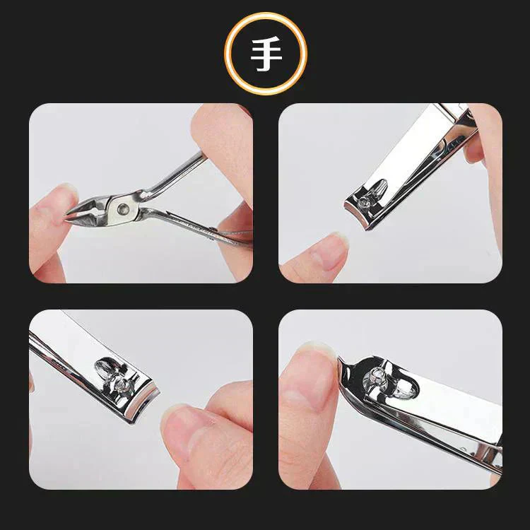 グルーミングセット ネイル 爪切り 耳かき 毛抜き 眉毛 ニキビ 爪やすり 甘皮切り まゆ毛 アイブロウ お手入れ 19点セット 専用ケース付き 垢抜け