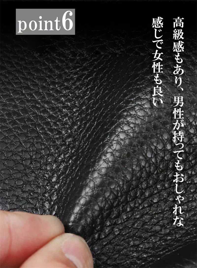 【ブラウン】カードケース 大容量 薄型 免許入れ クレジットカード収納 カード入れ スリム 二つ折り パスケース IC ID