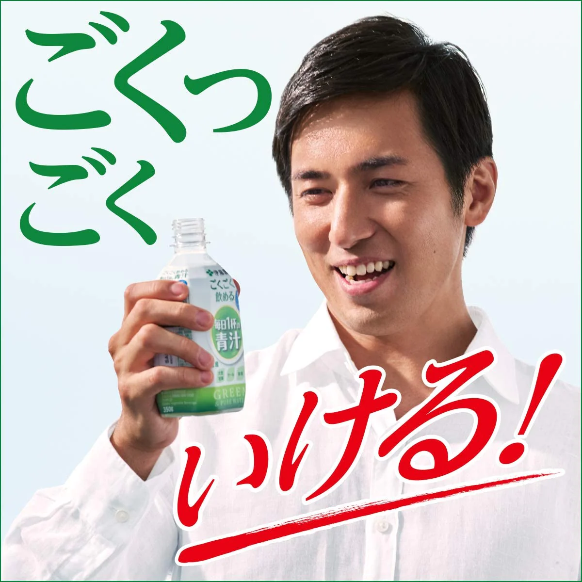 【送料無料】伊藤園 ごくごく飲める 毎日1杯の青汁 900g×2ケース/24本