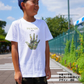 Colorful Hand Print T-shirts■手形 手形アート 足形 足型アート ベビー 服 名入れ プレゼント Tシャツ 出産祝い ギフト 子供服 キッズ服 スマイル おしゃれ 赤ちゃん メモリアル オーダーメイド