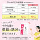 栄養機能食品　亜鉛＆鉄 ≪約1ヶ月分≫ 1カプセルで亜鉛10mg 鉄分10mg  同時補給 ミネラル サプリ  鉄分