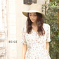【フリー56-60cm-ライトグレー】【商品名：12DA中折れHAT】