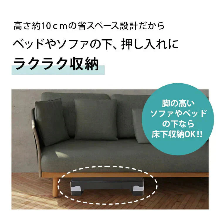 【ブラウン】ステップ台 踏み台昇降 エクササイズ トレーニング 高さ調整 2段 耐荷重100kg 踏み台 昇降台 高さ調節 エアロビクスステップ エアロビクス スローステップ ステッパー 昇降運動 ダイエット 筋トレ ステッパー 有酸素運動 健康器具
