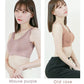 【Mサイズ】【グレイッシュネイビー】ナイトブラ 育乳 ノンワイヤー 脇高 大きいサイズ マタニティブラ 小胸 バストケア 昼夜兼用 産後 夜用 無地 痛くない 谷間 補正下着 24時間 MODE：FIT モードフィット