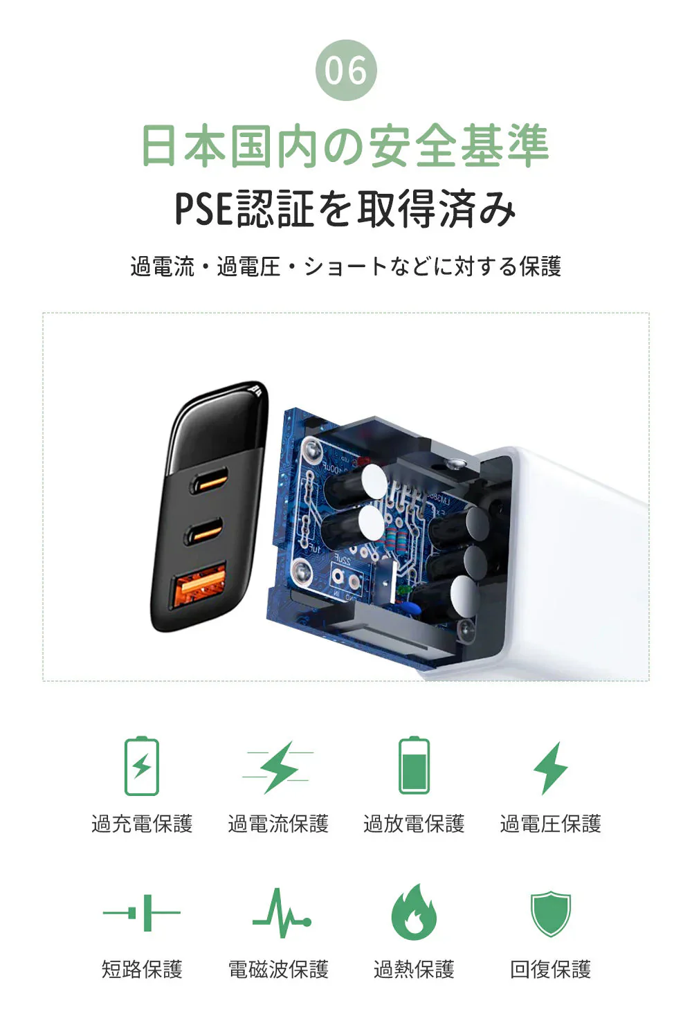 【ゼロから満充電、秒で完了！】＼ホワイト 1個／iPhone 充電器 30W 急速充電 携帯充電器 小型充電器 iphone充電器 高速充電器 スマホ充電器 type-C 充電器 タイプc 充電器 Android 充電器 高速充電器  iPad 充電器 iPhone14/13/12/11Pro 対応