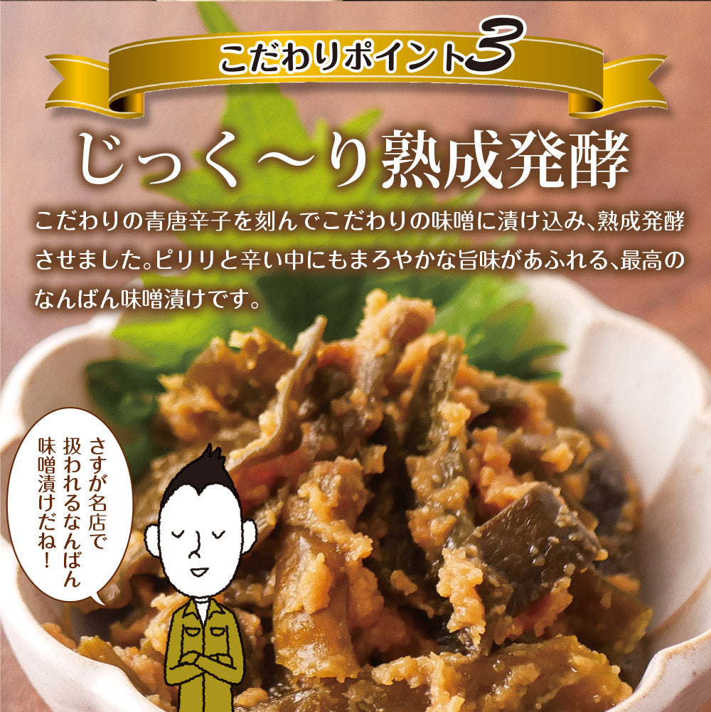 【3個セット】日本橋いなば園 山形県産 なんばん味噌漬け 100g ネコポス メール便送料無料