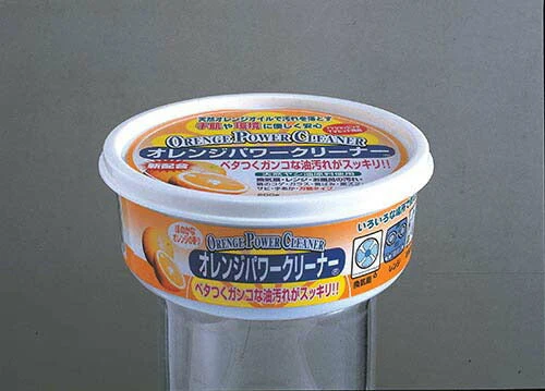 【天然オレンジオイルの力】住宅用 マルチクリーナー オレンジパワークリーナー 固形 200ｇオレンジの香り サビ落とし コゲ取り 油汚れ 換気扇 コンロ 黒ずみ 黄ばみ