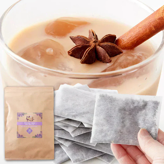 【送料無料ポスト投函N】レンジで簡単！本格チャイをお手軽に！ マサラチャイスパイスブレンドティー30包