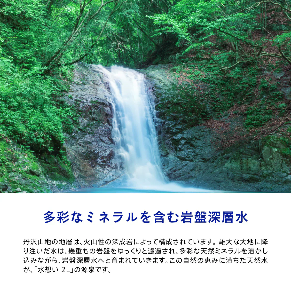 水想い ナチュラルミネラルウォーター ラベルレス 2L × 9本 軟水