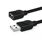 USB延長ケーブル 1m USB2.0 延長コード1メートル USBオスtoメス 充電 データ転送 パソコン テレビ USBハブ カードリーダー ディスクドライバー 対応