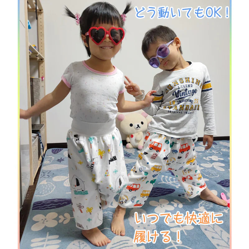 恐竜Mサイズ おねしょパンツ1枚 おねしょ ズボン 防水 トイレトレーニング おねしょ対策 キッズ 腹巻き 80 90 100 110 120 130 140cm 1 2 3 4 5 6 7 8歳対応