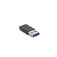 Type-C 黒 usb3.0変換アダプター データ転送 充電 従来のUSB充電器でiPhone12/12mini/12Pro/12Pro Maxを充電するための転換コネクタ 3A コンパクト