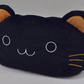 【黒猫】ねこ顔ティッシュカバー ネコ 猫 猫グッズ 黒猫 白猫 ブラック ホワイト 30×20cm ティッシュカバー
