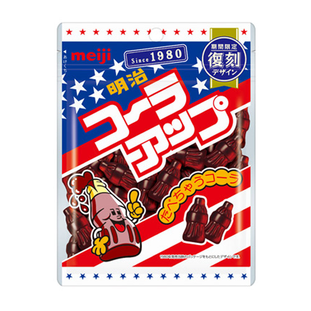 【送料無料】明治 グミ コーラアップ 復刻 100g×6入