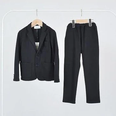 入学式 男の子 スーツ フォーマル 子供服 110cm フォーマル スーツ 入学式 子供服 男 ジェネレーター カノコ スーツ(上下セット)ブラック 男の子 卒園式 男児 キッズ