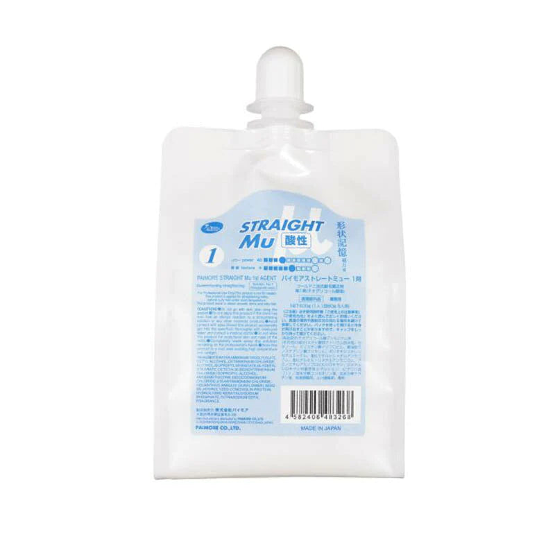 パイモア　ストレートクリーム 1剤　ストレートミュー 400ml