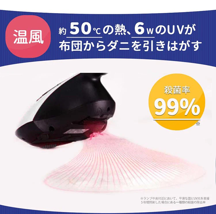 温風ふとんクリーナー SY-062 /布団クリーナー 99%除菌 UVランプ HEPA |【エコ得】