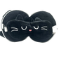 【黒猫のフェリン・ファイン】Relaxeazzz アイマスク付もちもちピロー
